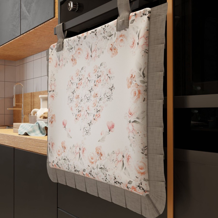 Cucina PETTI Artigiani Italiani | Copriforno Per Cucina In Stampa Digitale Floreale-17 1Pz 45X55Cm