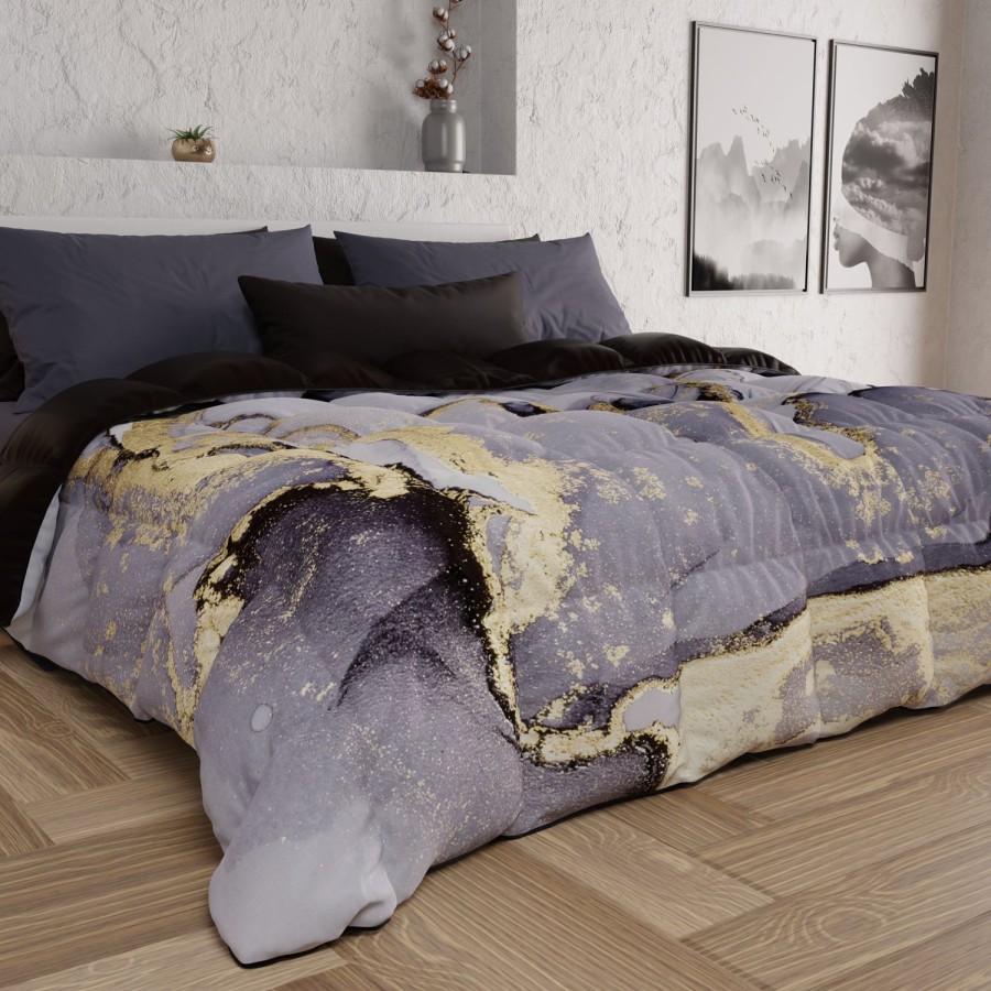 Camera Da Letto PETTI Artigiani Italiani | Piumone, Trapunta Matrimoniale, Singola, Piazza E Mezza, Marble-Grigios