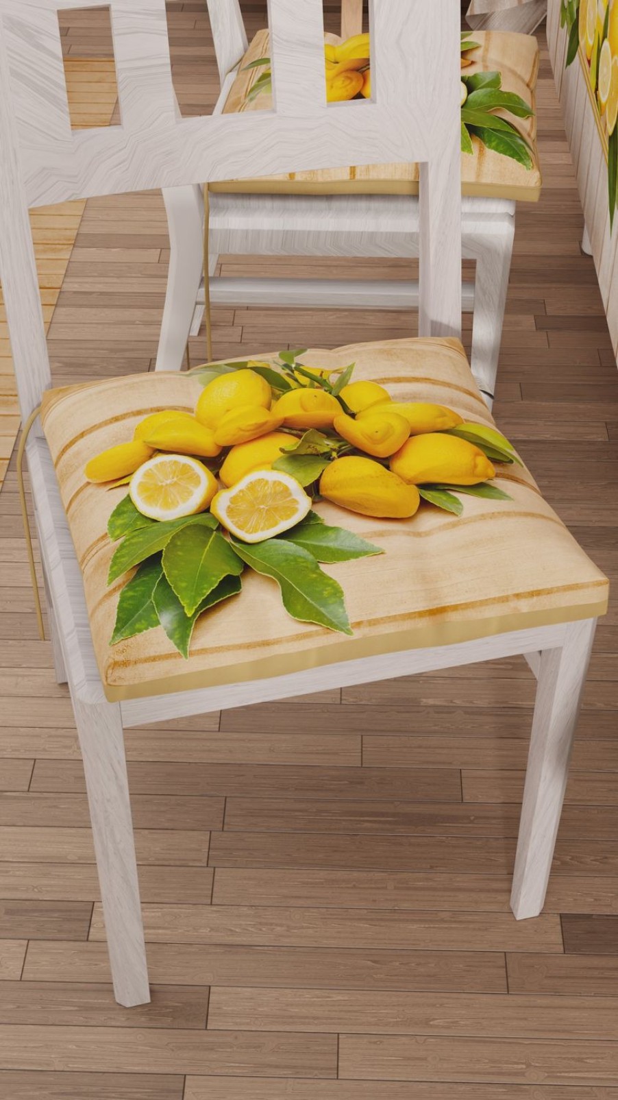 Cucina PETTI Artigiani Italiani | Cuscini Per Sedie Coprisedia 6 Pezzi Lemon