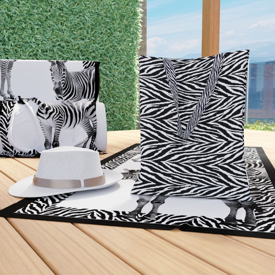 Mare PETTI Artigiani Italiani | Borsa Shopper Donna, Borsa Spesa Riutilizzabile, Borsa Tote, Zebra