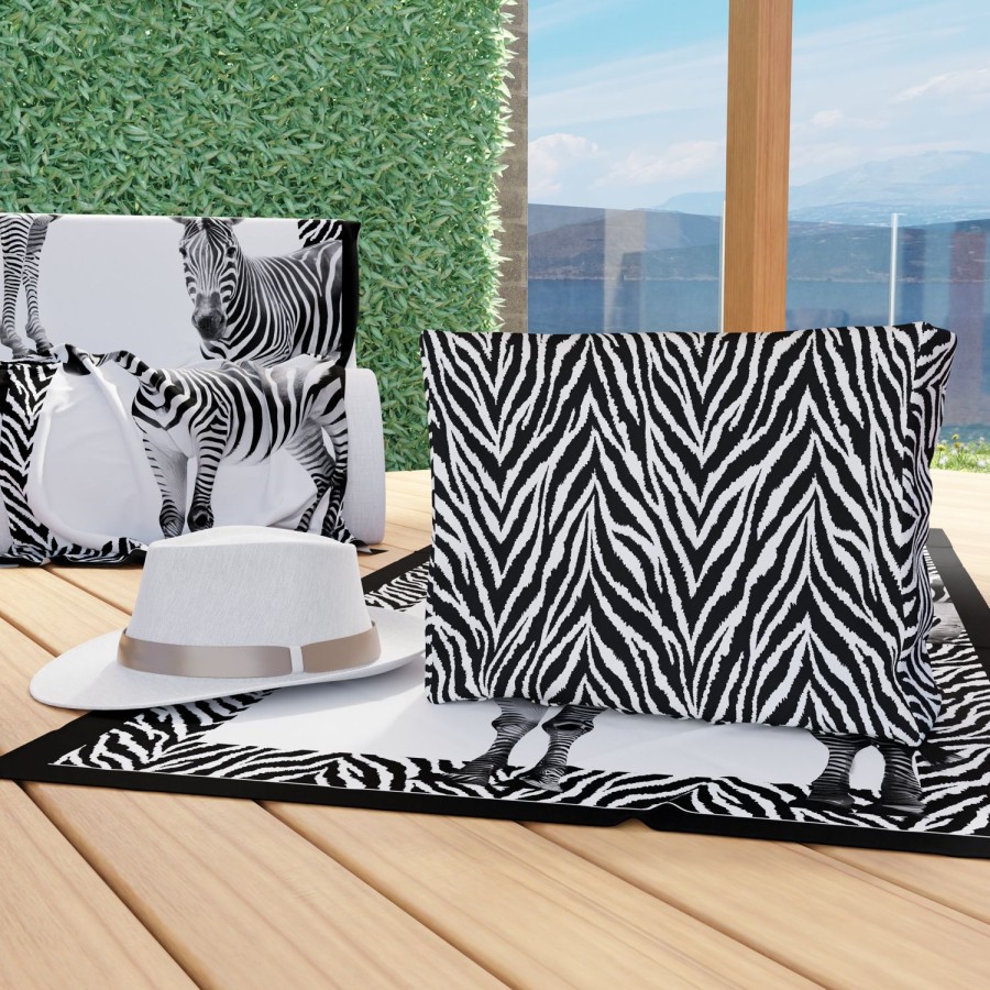 Mare PETTI Artigiani Italiani | Borsa Mare Donna, Borsa Spiaggia, Borsa Mare In Microfibra, Zebra