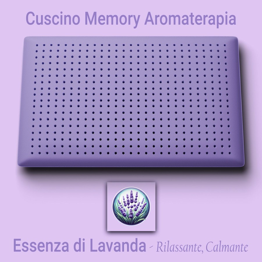 Camera Da Letto PETTI Artigiani Italiani | Cuscino Memory Aromaterapia, Cuscino Per La Cervicale, Cuscino Profumo Lavanda